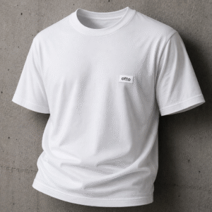 Camiseta Branca de Algodão Cotton Grosso 500g
